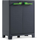 Credenza Casa Giardino con Luci LED cm 181.5 x 37 x 67 Nero