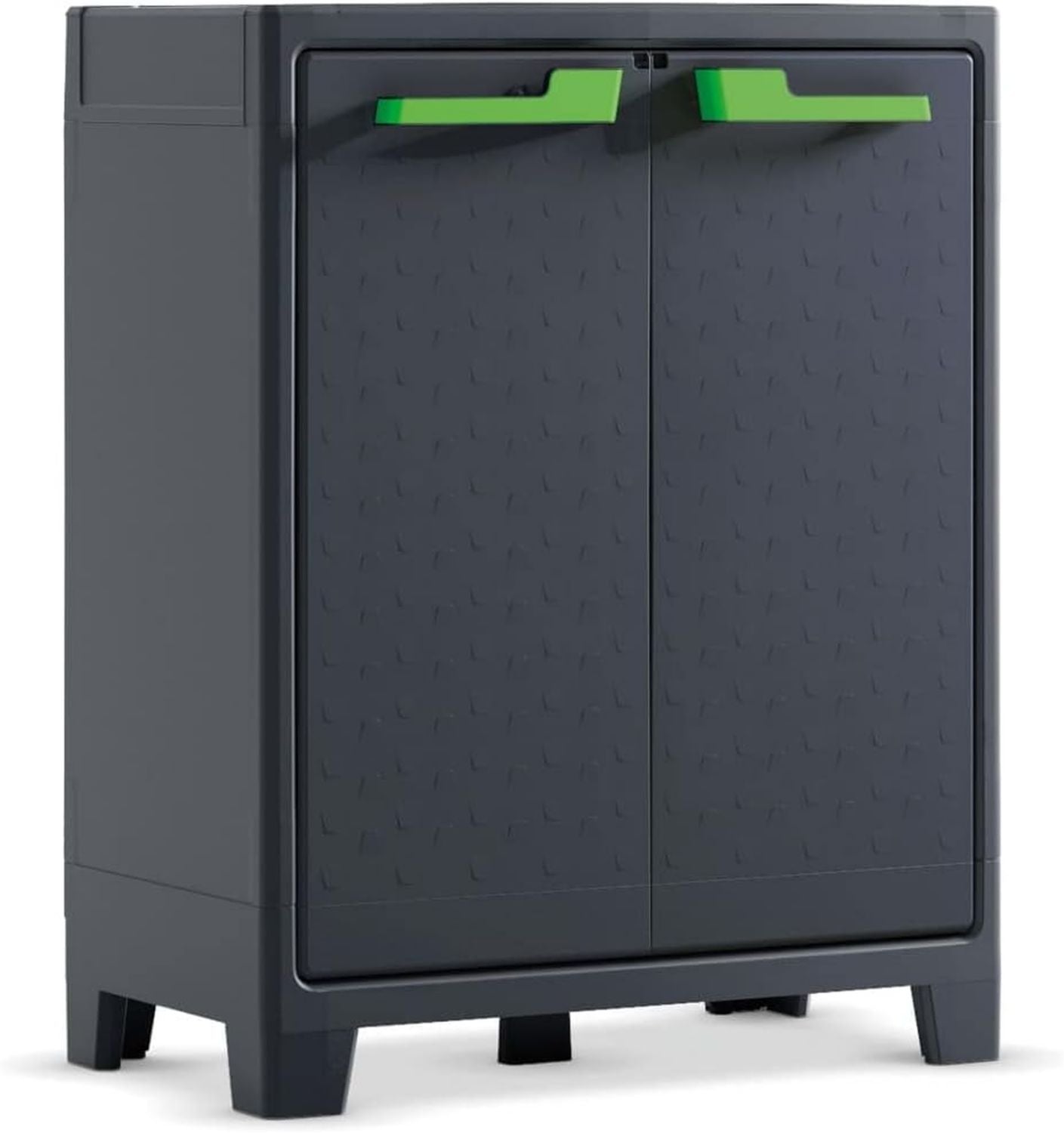 Credenza Casa Giardino con Luci LED cm 181.5 x 37 x 67 Nero