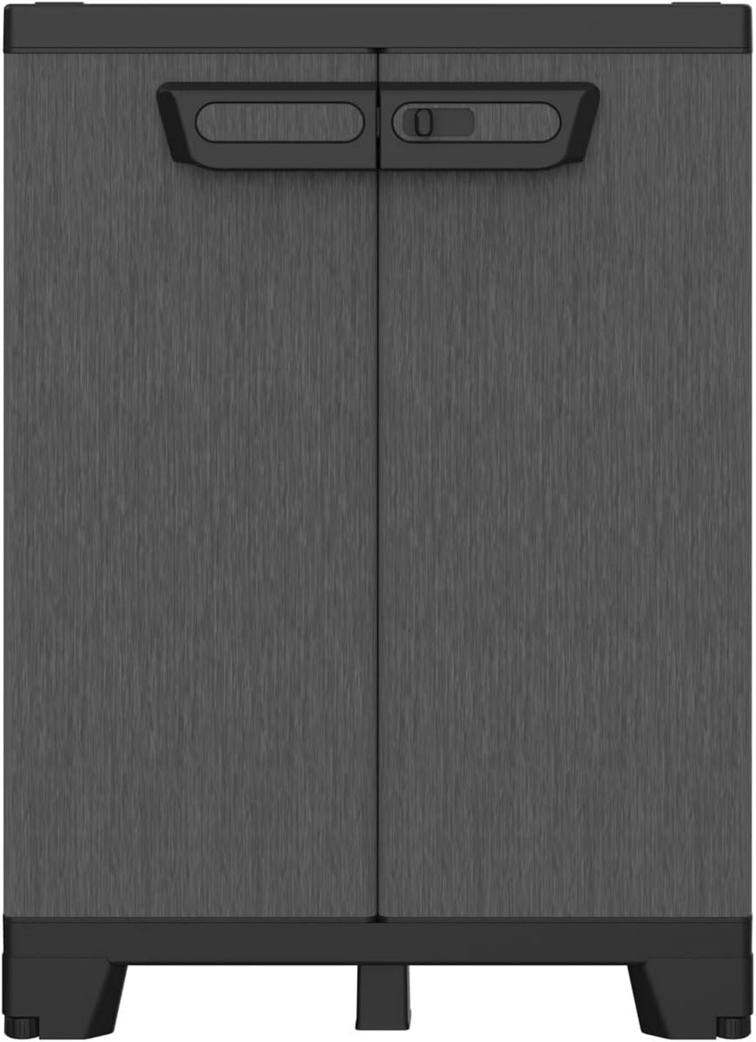Home Giardino Tavoletta in Rovere Affumicato 34.5x34x180 cm Legno Ingegnerizzato