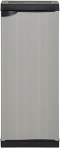 Armadietto Generico da Giardino con 1 Ripiano e cm Armadietti e stipi 35 x 40 x 85 Grigio Nero